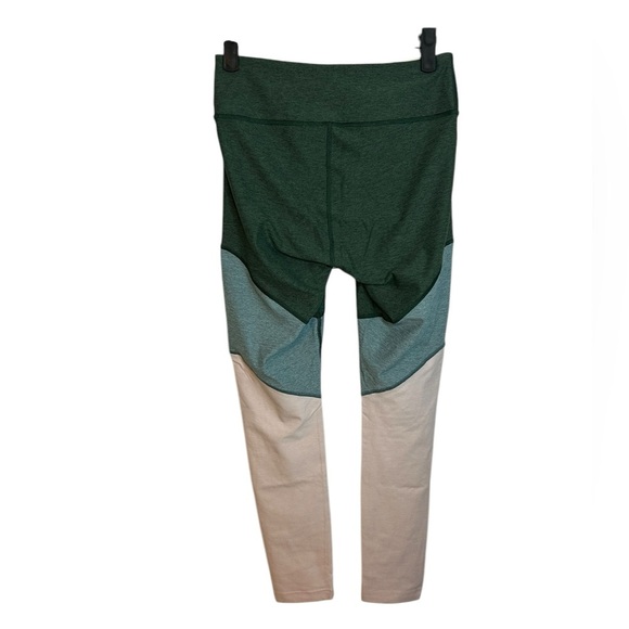 Outdoor Voices Green Colorblock Leggings - Picture 2 of 3